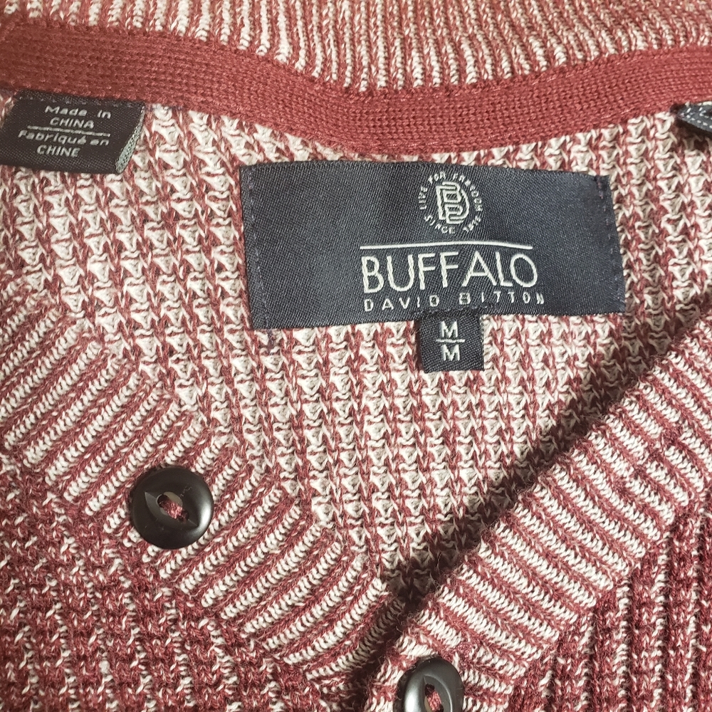 Men's Buffalo David Bitton Long Sleeve Hen… - Picture 4 of 8